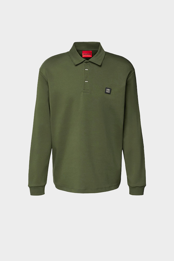 ΜΠΛΟΥΖΑ POLO HUGO - ΛΑΔΙ